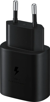 Сетевое зар./устр. Samsung EP-TA800 3A+2.77A+2.25A (PD) USB Type-C универсальное черный (EP-TA800XBEGWW) - купить недорого с доставкой в интернет-магазине