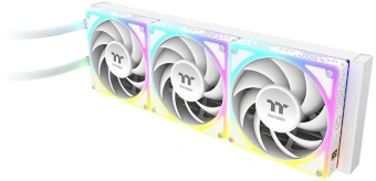 Система водяного охлаждения Thermaltake MAGCurve 360 Ultra Snow ARGB Soc-AM5/AM4/1200/1700/1851 белый 4-pin 32.8-35.1dB Al LCD Ret (CL-W454- PL12SW-A) - купить недорого с доставкой в интернет-магазине