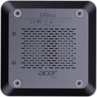 Неттоп Acer Gadget E10 ERBox Ryzen 7 8745HS (3.8) 16Gb SSD512Gb UHDG Windows 11 Pro 2xGbitEth WiFi BT 120W черный (1747236) - купить недорого с доставкой в интернет-магазине