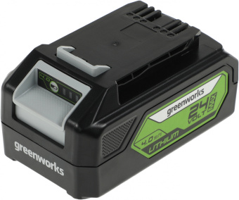 Батарея аккумуляторная Greenworks G24B4 24В 4Ач Li-Ion (2926807) - купить недорого с доставкой в интернет-магазине