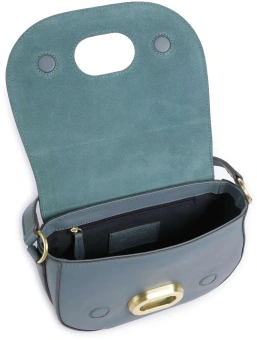 Сумка женская The Bridge Ilaria 04561501/KP голубая натур.кожа - купить недорого с доставкой в интернет-магазине