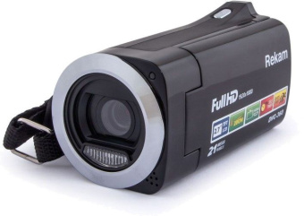 Видеокамера Rekam DVC-360 черный IS el 2.7" 1080p SDHC Flash/Flash - купить недорого с доставкой в интернет-магазине