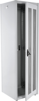 Шкаф коммутационный ЦМО (ШТК-Э-42.8.8-44АА) напольный 42U 800x800мм пер.дв.перфор. задн.дв.перфор. 2 бок.пан. направл.под закл.гайки 710кг серый 715мм 105кг 180град. 1987мм IP20 сталь - купить недорого с доставкой в интернет-магазине