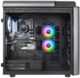 Система водяного охлаждения Thermaltake TH240 V2 Ultra ARGB Soc-AM5/AM4/1151/1200/1700 Al+Cu Ret - купить недорого с доставкой в интернет-магазине
