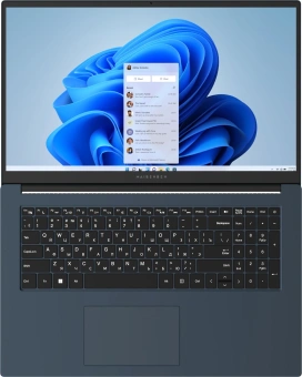 Ноутбук Maibenben M17A-R787UM Ryzen 7 8745H 16Gb SSD512Gb AMD Radeon 17.3" IPS FHD (1920x1080) Windows 11 Home blue WiFi BT Cam (M17A-R787UM0F3RHU4EB0) - купить недорого с доставкой в интернет-магазине