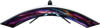 Монитор Samsung 57" Odyssey Neo G9 S57CG952NI черный VA LED 32:9 HDMI полуматовая HAS Piv 2500:1 420cd 178гр/178гр 7680x2160 240Hz FreeSync Premium Pro DP Dual UHD USB 19кг - купить недорого с доставкой в интернет-магазине
