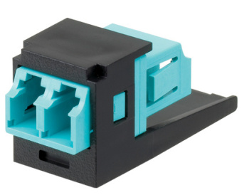 Адаптер Panduit CMDSAQLCZBL проходн. Mini-Com LC дупл. 50/125 OM3 черн. - купить недорого с доставкой в интернет-магазине