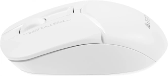 Мышь A4Tech Fstyler FB12 белый оптическая 1200dpi беспров. BT/Radio USB 3but (FB12 WHITE) - купить недорого с доставкой в интернет-магазине