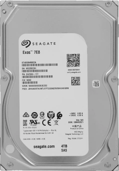 Жесткий диск Seagate SAS 3.0 4TB ST4000NM003A Exos (7200rpm) 256Mb 3.5" - купить недорого с доставкой в интернет-магазине