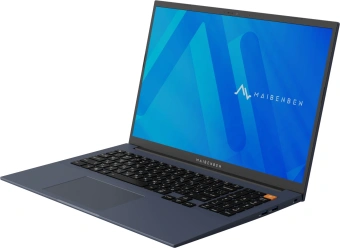 Ноутбук Maibenben M16C-R745UM Ryzen 7 7445HS 16Gb SSD512Gb AMD Radeon 740M 16" IPS FHD+ (1920x1200) Windows 11 Home blue WiFi BT Cam 4026mAh (M16C-R745UM0F14HU4E10) - купить недорого с доставкой в интернет-магазине