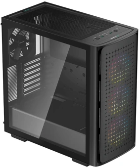 Корпус Deepcool CK560 черный без БП ATX 3x120mm 4x140mm 2xUSB3.0 audio bott PSU - купить недорого с доставкой в интернет-магазине