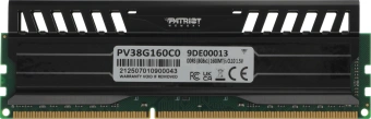 Память DDR3 8GB 1600MHz Patriot PV38G160C0 Viper 3 RTL Gaming PC3-12800 CL10 DIMM 240-pin 1.5В с радиатором Ret - купить недорого с доставкой в интернет-магазине