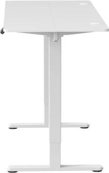 Стол для компьютера Cactus CS-EDL-WWT столешница ДСП белый каркас белый 160x71x60см - купить недорого с доставкой в интернет-магазине