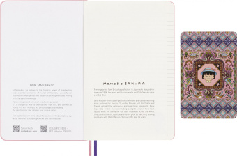 Блокнот Moleskine LIMITED EDITION SAKURA LESU07QP060 Large 130х210мм обложка текстиль 176стр. линейка ассорти Momoko Sakura - купить недорого с доставкой в интернет-магазине