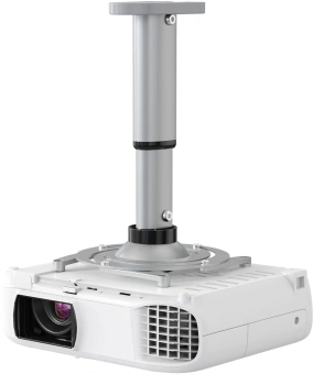 Кронштейн для проектора Cactus CS-VM-PR05M-AL серебристый макс.24кг потолочный поворот и наклон - купить недорого с доставкой в интернет-магазине