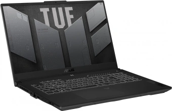 Ноутбук Asus TUF Gaming A17 FA707NUR-HX013 Ryzen 7 7435HS 16Gb SSD512Gb NVIDIA GeForce RTX4050 6Gb 17.3" IPS FHD (1920x1080) без ОС grey WiFi BT Cam (90NR0JL5-M000K0) - купить недорого с доставкой в интернет-магазине
