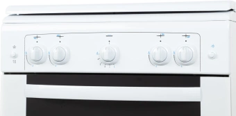 Плита Газовая Gefest ПГ 6100-01 белый (металлическая крышка) реш.чугун - купить недорого с доставкой в интернет-магазине