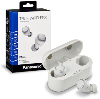 Гарнитура внутриканальные Panasonic RZ-S300WGE-W белый беспроводные bluetooth в ушной раковине - купить недорого с доставкой в интернет-магазине
