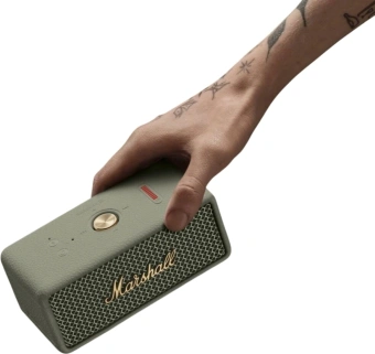 Колонка порт. Marshall Emberton III зеленый 20W 2.0 BT/USB - купить недорого с доставкой в интернет-магазине