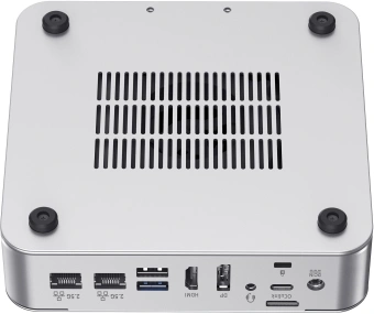 Неттоп Acer Gadget E10 ERBox X Ryzen 7 H 255 (3.8) 16Gb SSD512Gb 780M Windows 11 Pro 2x2.5GbitEth WiFi BT 120W серебристый - купить недорого с доставкой в интернет-магазине