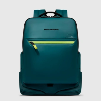 Рюкзак Piquadro Corner 2.0 CA6464C2OW/OT бирюзовый полиуретан/полиэстер - купить недорого с доставкой в интернет-магазине