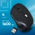 Мышь Оклик 415MW черный оптическая 1600dpi беспров. USB для ноутбука 4but (351684) - купить недорого с доставкой в интернет-магазине
