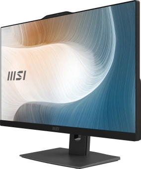 Моноблок MSI Modern AM242P 12M-1881RU 23.8" Full HD i5 1235U (1.3) 16Gb SSD500Gb Iris Xe Windows 11 Pro GbitEth WiFi BT 120W клавиатура мышь Cam черный 1920x1080 - купить недорого с доставкой в интернет-магазине