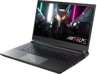 Ноутбук Gigabyte Aorus 15 BKF Core i7 13620H 16Gb SSD1Tb NVIDIA GeForce RTX4060 8Gb 15.6" IPS QHD (2560x1440) Free DOS black WiFi BT Cam (BKF-H3KZ754SD) - купить недорого с доставкой в интернет-магазине