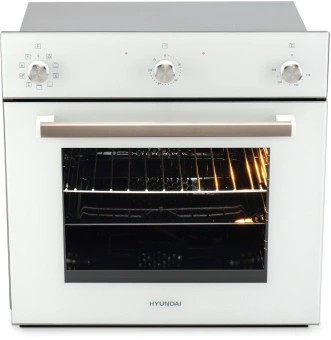 Духовой шкаф Электрический Hyundai 6009.03 WG белый стекло - купить недорого с доставкой в интернет-магазине