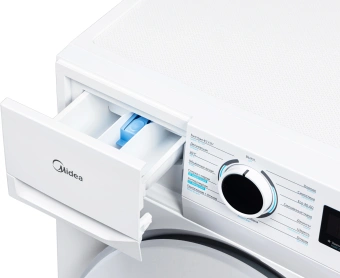 Стиральная машина Midea MF01712US40/W класс: A загр.фронтальная макс.:7кг белый - купить недорого с доставкой в интернет-магазине