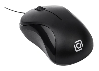 Мышь Оклик 115SR черный оптическая 1000dpi USB для ноутбука 3but (492888) - купить недорого с доставкой в интернет-магазине