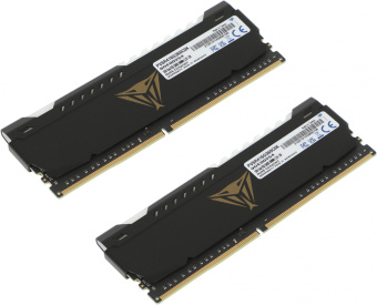 Память DDR4 2x8GB 3600MHz Patriot PVSR416G360C0K Viper Steel RGB RTL Gaming PC4-28800 CL20 DIMM 288-pin 1.35В dual rank с радиатором Ret - купить недорого с доставкой в интернет-магазине