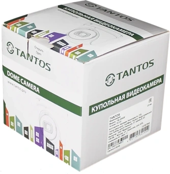 Камера видеонаблюдения IP Tantos TSi-Beco25FP 2.8-2.8мм цв. корп.:белый/черный (00-00122954) - купить недорого с доставкой в интернет-магазине