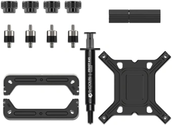 Система водяного охлаждения ID-Cooling FX360 LCD ARGB Soc-AM5/AM4/1200/1700/1851 черный 4-pin 27.2dB Al+Cu LCD 350W Ret - купить недорого с доставкой в интернет-магазине