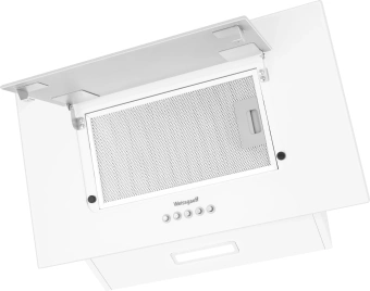 Вытяжка каминная Weissgauff Zaurak 60 PB белый управление: кнопочное (1 мотор) - купить недорого с доставкой в интернет-магазине