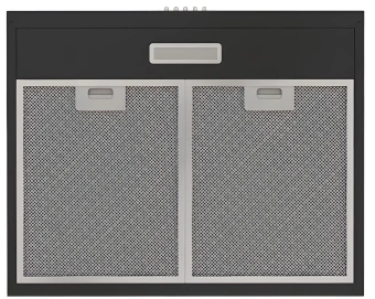 Вытяжка встраиваемая Elikor ECO BK 60 черный управление: кнопочное (2 мотора) - купить недорого с доставкой в интернет-магазине