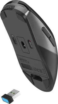 Мышь A4Tech Fstyler FB50CS Plus черный оптическая 3200dpi silent беспров. BT/Radio USB 7but - купить недорого с доставкой в интернет-магазине