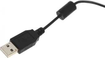 Наушники с микрофоном Logitech H570e черный 1.9м накладные USB оголовье (981-000575) - купить недорого с доставкой в интернет-магазине