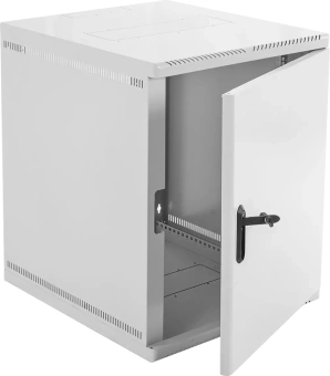 Шкаф коммутационный ЦМО (ШРН-15.650.1) настенный 15U 599x670мм пер.дв.металл несъемн.бок.пан. 100кг серый 605мм 27кг 180град. 746мм сталь - купить недорого с доставкой в интернет-магазине