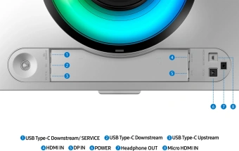 Монитор Samsung 49" Odyssey OLED G9 S49DG932SIXCI серебристый OLED LED 32:9 HDMI полуматовая HAS 250cd 178гр/178гр 5120x1440 240Hz FreeSync Premium Pro DP USB 12.9кг - купить недорого с доставкой в интернет-магазине