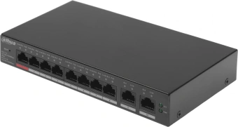 Коммутатор Dahua DH-CS4010-8GT-110 (L2) 10x100Мбит/с 8PoE 110W управляемый - купить недорого с доставкой в интернет-магазине