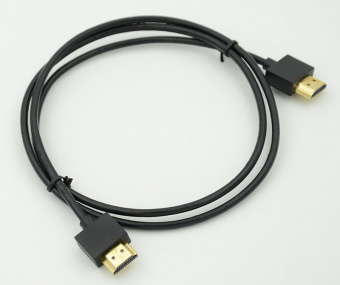 Кабель аудио-видео HDMI (m)/HDMI (m) 1м. Позолоченные контакты черный - купить недорого с доставкой в интернет-магазине