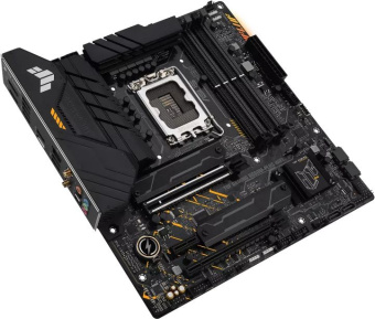 Материнская плата Asus TUF GAMING B660M-PLUS WIFI Soc-1700 Intel B660 4xDDR5 mATX AC`97 8ch(7.1) 2.5Gg RAID+HDMI+DP - купить недорого с доставкой в интернет-магазине