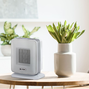 Тепловентилятор Vitek VT-2052 1500Вт белый - купить недорого с доставкой в интернет-магазине