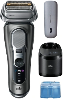 Бритва сетчатая Braun 9675cc реж.эл.:5 питан.:аккум. серебристый - купить недорого с доставкой в интернет-магазине
