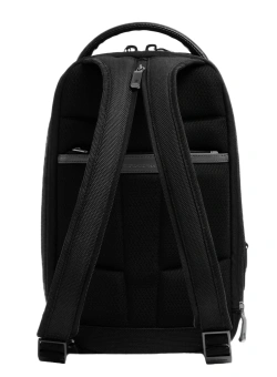 Рюкзак слинг мужской Piquadro Oberon CA7277W150/N черный нейлон/натур.кожа - купить недорого с доставкой в интернет-магазине