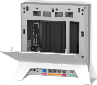 Роутер беспроводной Keenetic Netcraze Titan SE (NC-4210) BE7200 10/100/1000/2500BASE-TX/4G ready белый - купить недорого с доставкой в интернет-магазине