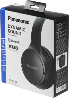 Гарнитура накладные Panasonic RB-HF520BE-K черный беспроводные bluetooth оголовье - купить недорого с доставкой в интернет-магазине