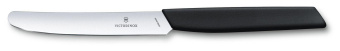 Нож кухонный Victorinox Swiss Modern (6.9003.11) стальной столовый лезв.110мм прямая заточка черный - купить недорого с доставкой в интернет-магазине