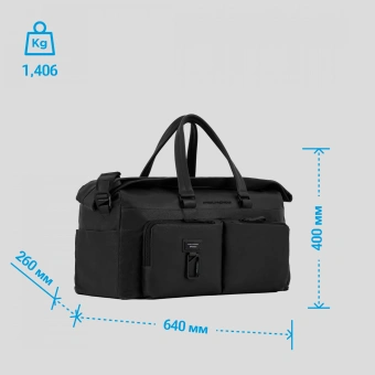 Сумка дорожная Piquadro Harper BV5740AP/N черный натур.кожа - купить недорого с доставкой в интернет-магазине